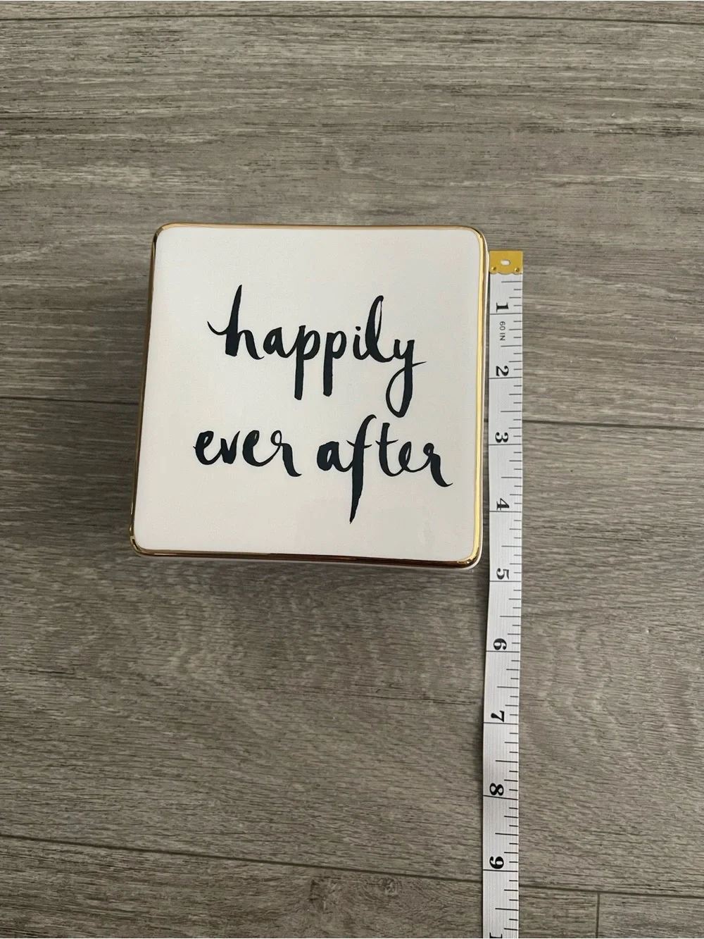 Kate Spade Happily Ever After Bridal Party Keepsake Box